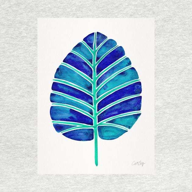 Blue Alocasia by CatCoq